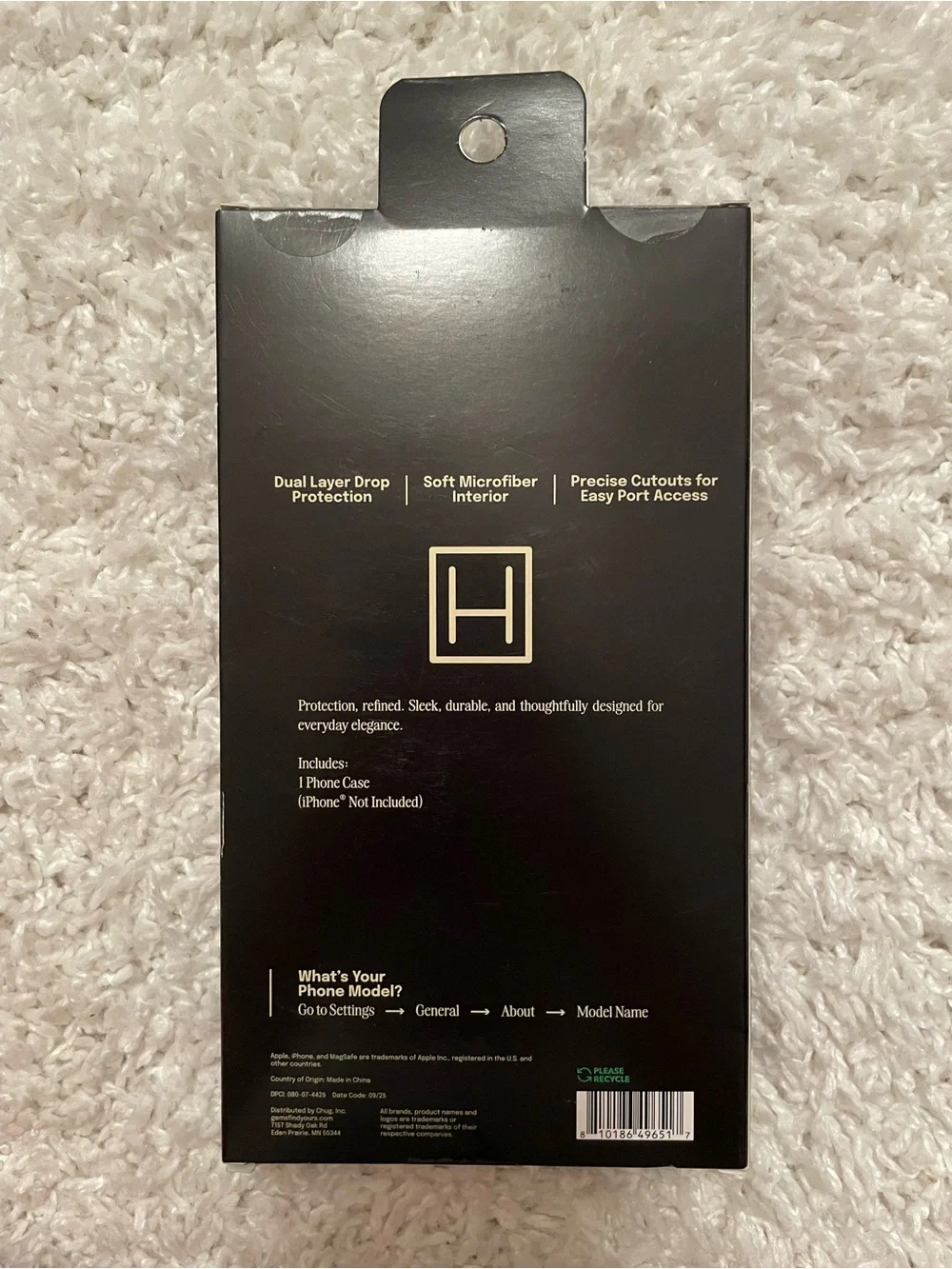 Hello Lux Pink Gingham Phone Case for iPhone Air Brand New in Box